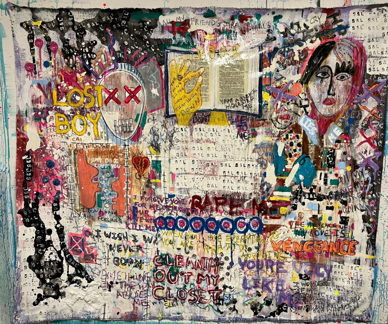 Cleaning Out My Closet by artist Scott Leopold